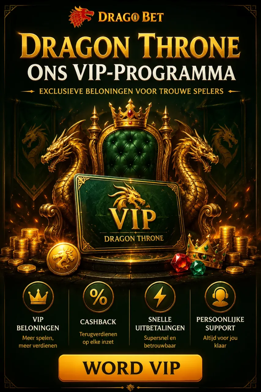 Dragobet VIP Programma – Beklim de Dragon Throne